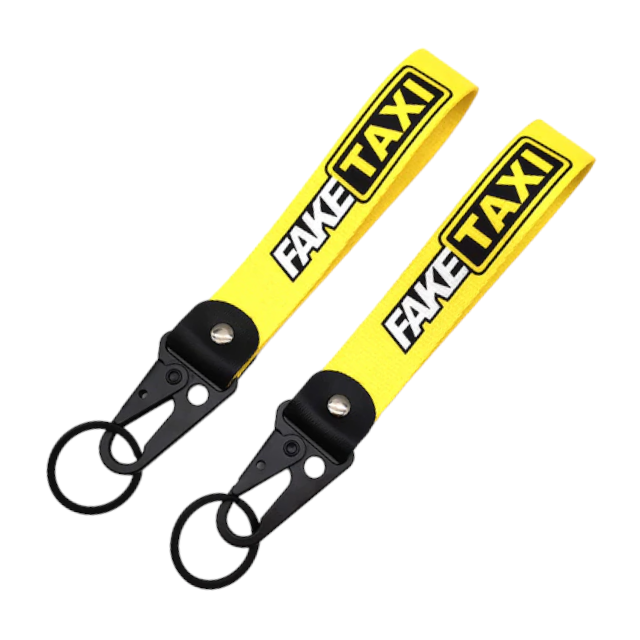 Fake Taxi style - Wristy Keychain