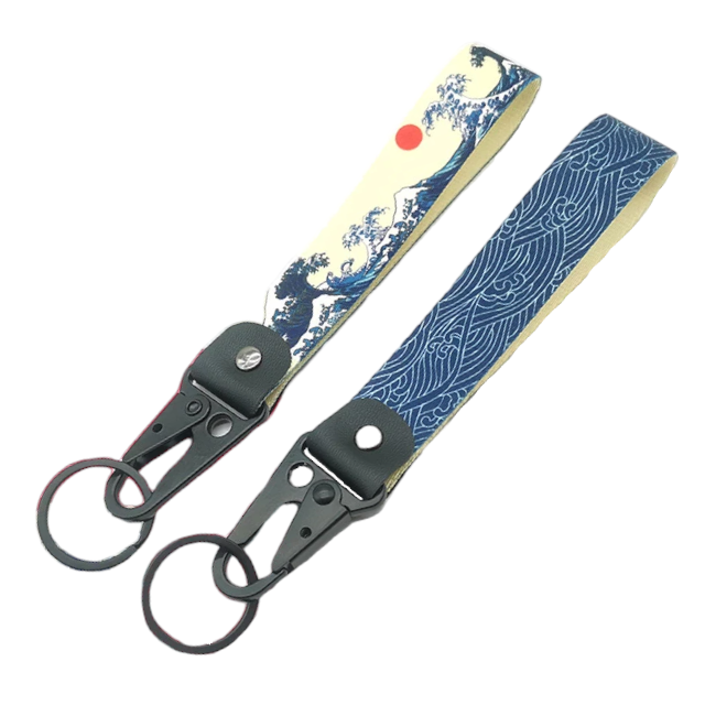 Wave of Kanagawa - Wristy Keychain