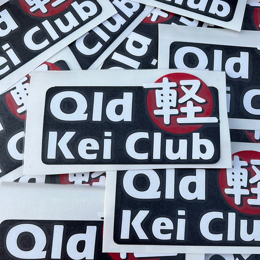 Queensland Kei Club Club Stickers