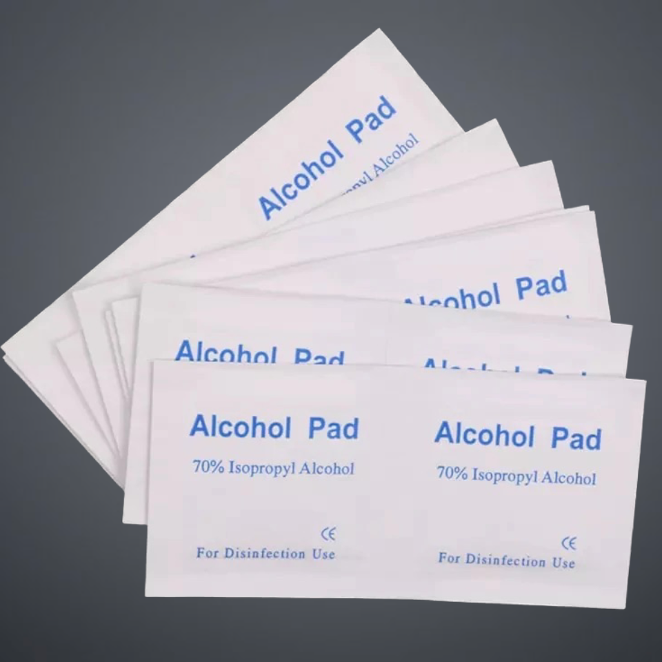 [x10] Alcohol prep wipes